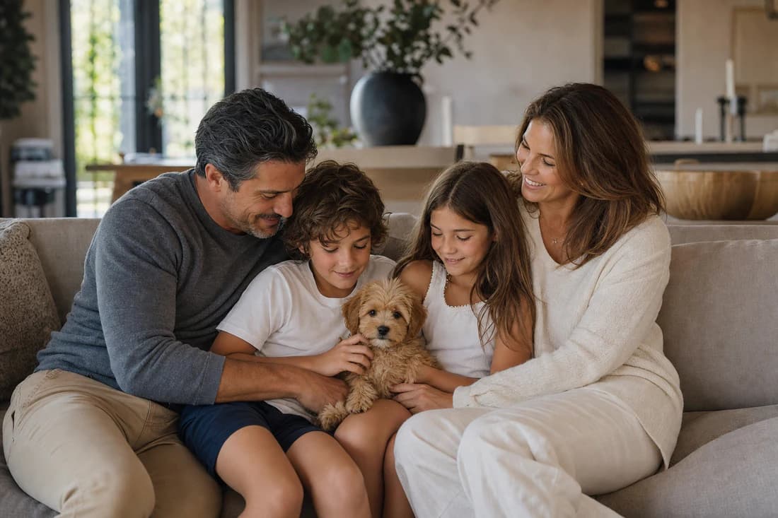 EMILY R., Maltipoo owner